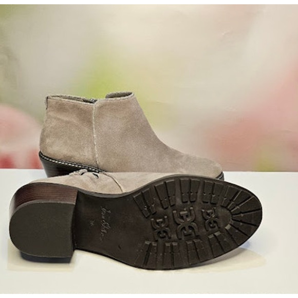 Sam Edelman Women's Pryce Ankle Booties Size 9.5 Putty Suede NWT - Picture 3 of 9
